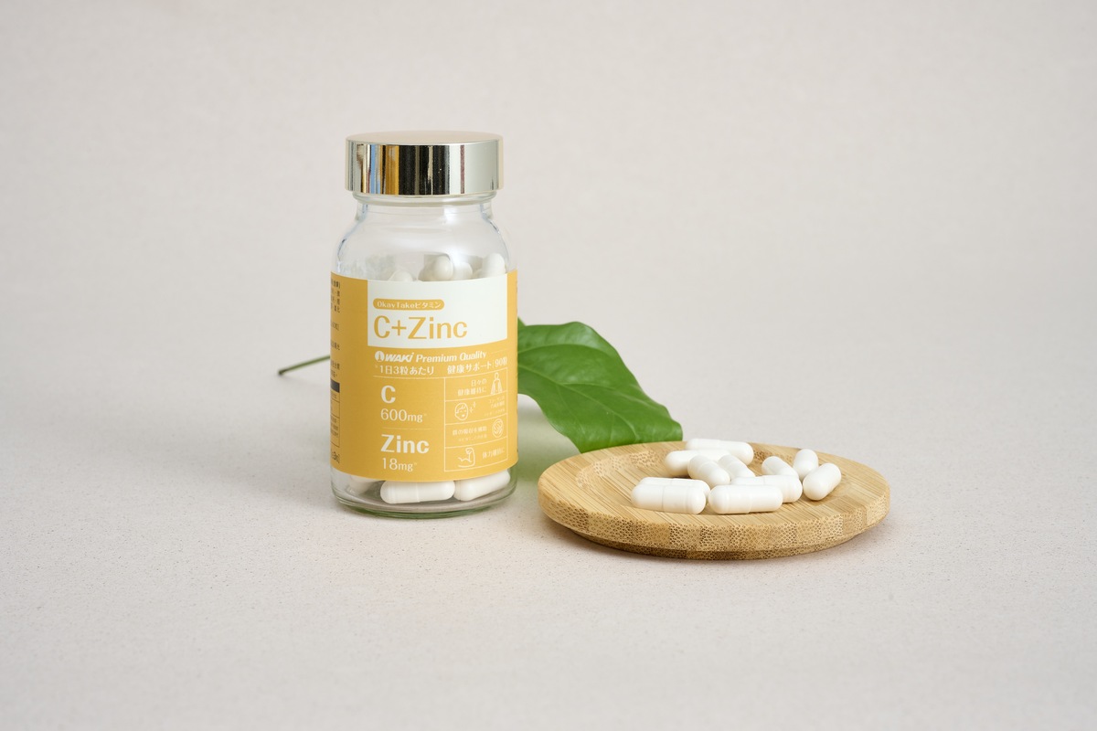 OkayTake賦活能量C+Zinc(酵母鋅),日本原裝進口搭配專利的天然酵母鋅,安心品質直送您手,現在全台特美事也可以買得到!