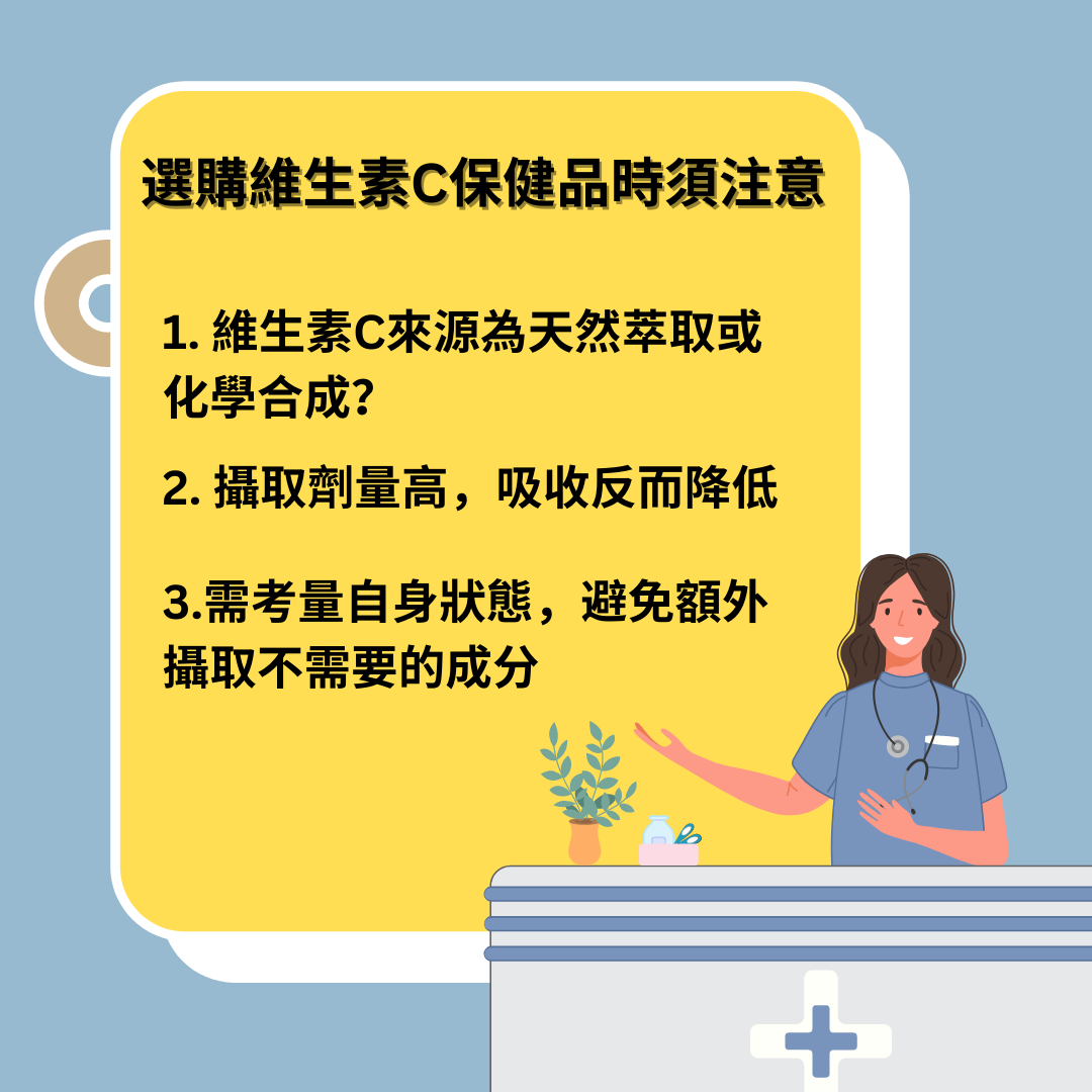 OkayTake營養師說明維生素Ｃ購買及服用時所需的注意事項